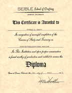 Diploma - Click to see a larger picture...
